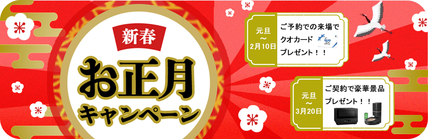新春のキャンペーン広告
